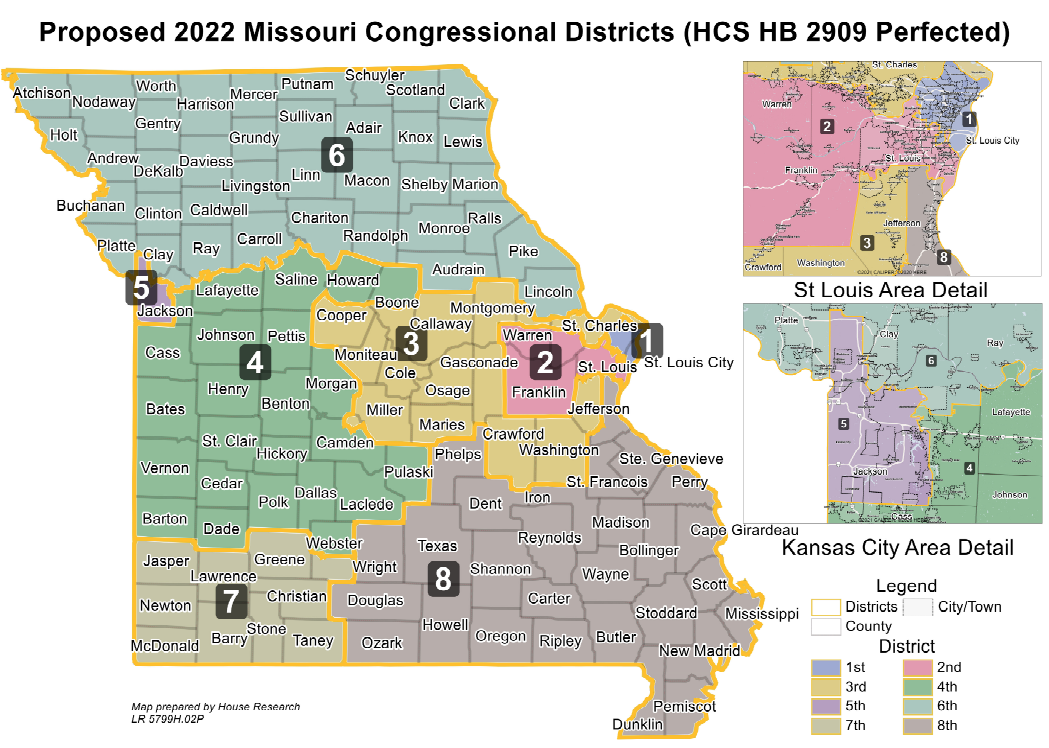 Missouri Senate takes up congressional map with 25 hours remaining in