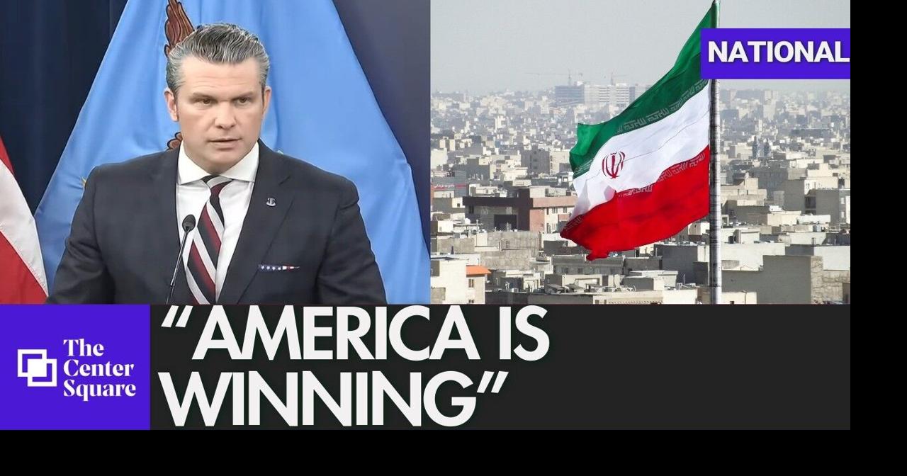 WATCH: Hegseth: U.S., Israel will soon have 'complete control' over Iran's airspace