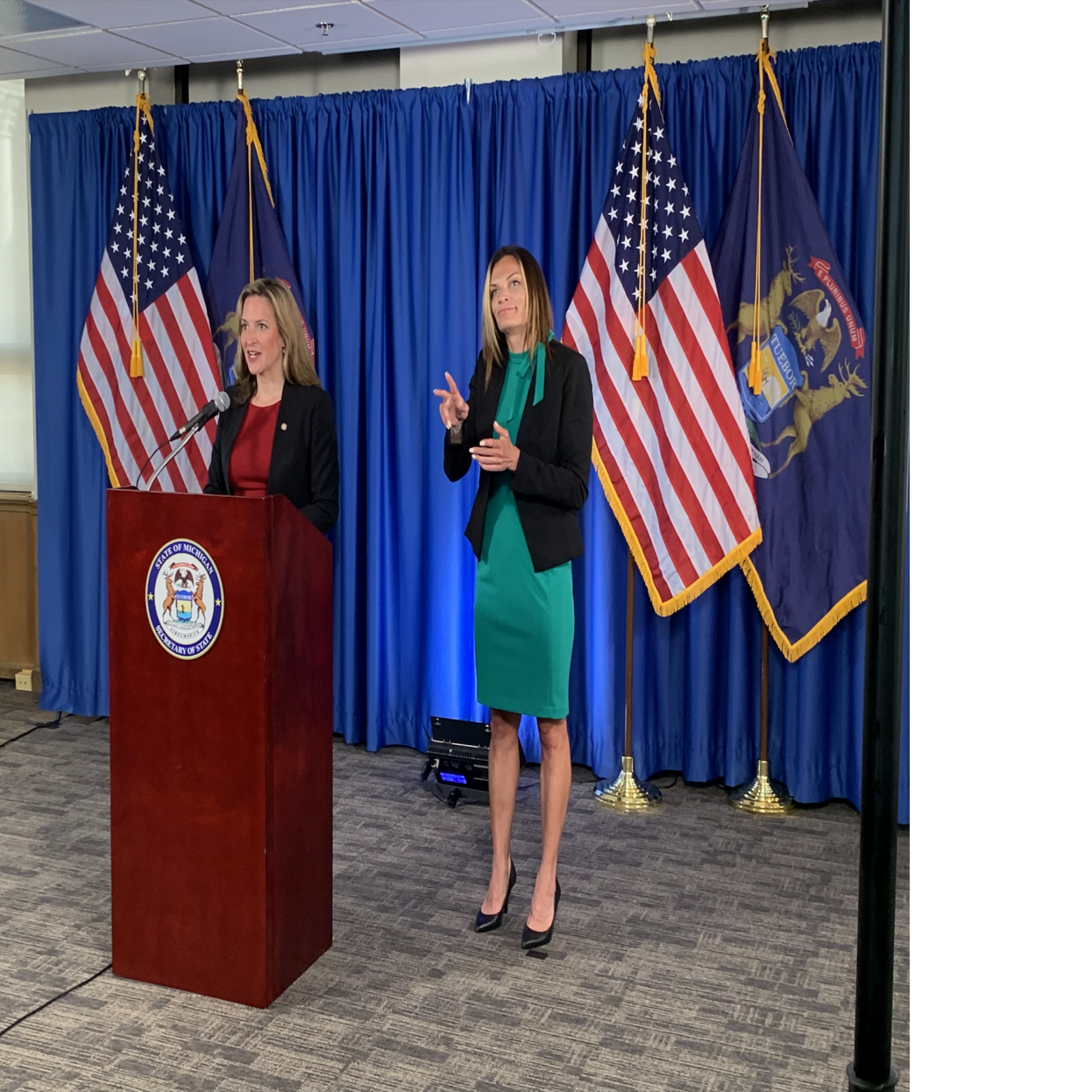 Court of Claims judge strikes Benson s election challenger rules