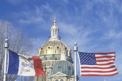 FILE - Iowa state Capitol