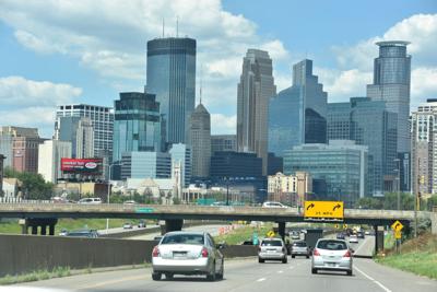 FILE - Downtown Minneapolis