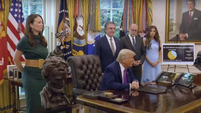 FNF - President Donald Trump Brooke Rollins Doug Burgum Russell Vought Kristi Noem