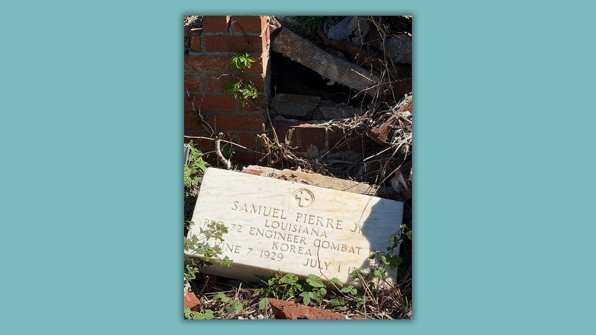 Louisiana Officials Work to Protect Exposed Casket at Baton Rouge Cemetery