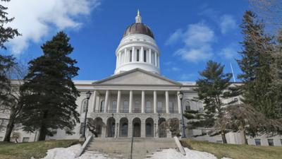 FILE - Maine State Capitol Building