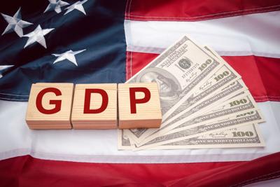 FILE - GDP Gross Domestic Product USA America