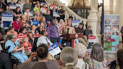 FNF Capitol rotunda disability medicaid PA