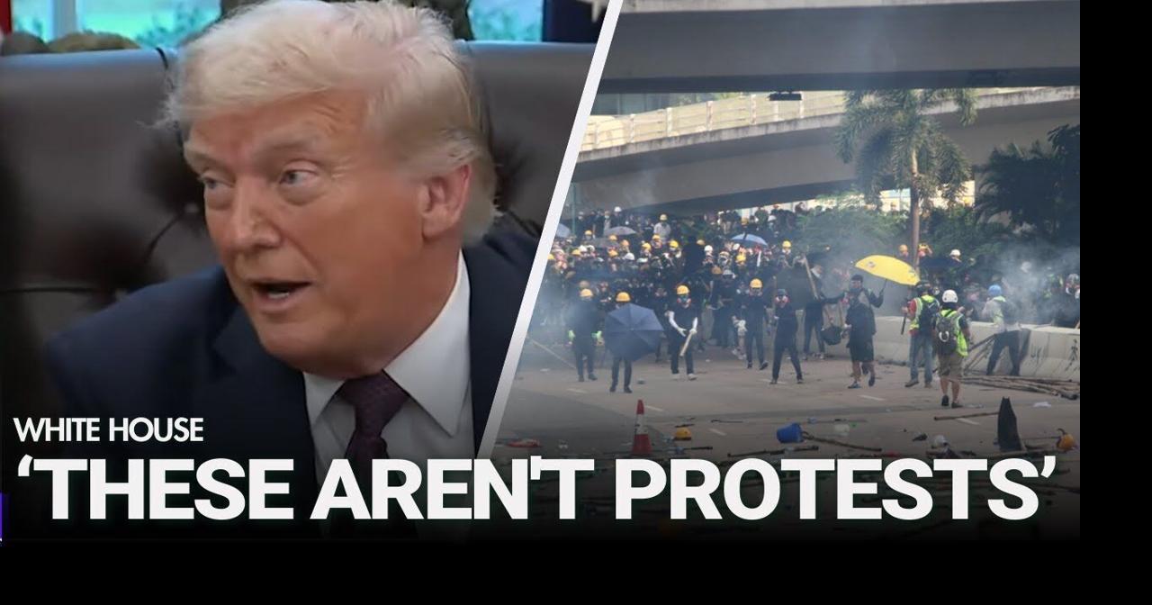 WATCH: Trump '100%' supports designating Antifa a domestic terror ...