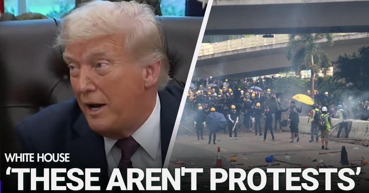 WATCH: Trump '100%' supports designating Antifa a domestic terror ...