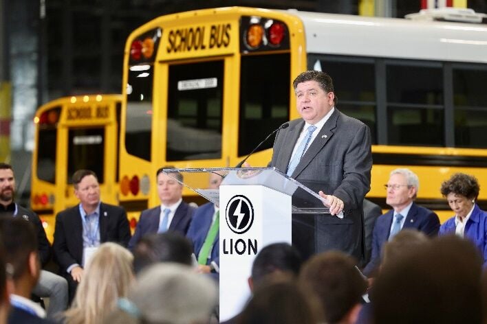 New Plant Opens Near Joliet To Produce Electric School Buses And Trucks ...