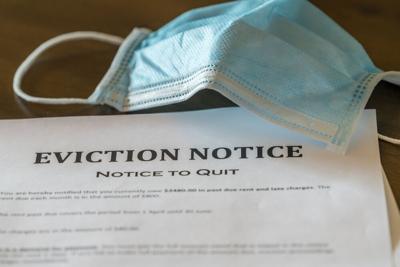 FILE - Eviction Notice