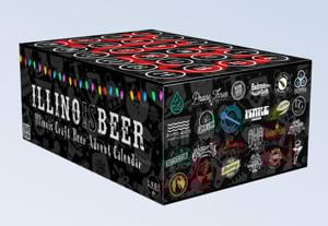 Illinois craft breweries team up for beer advent calendar box