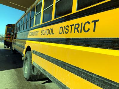 FILE - IA school buses 2-10-2020
