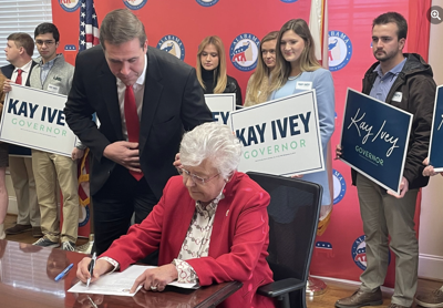 Ivey re-election bid