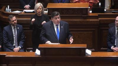 Illinois Gov. J.B. Pritzker delivers his 2023 State of the State and budget address