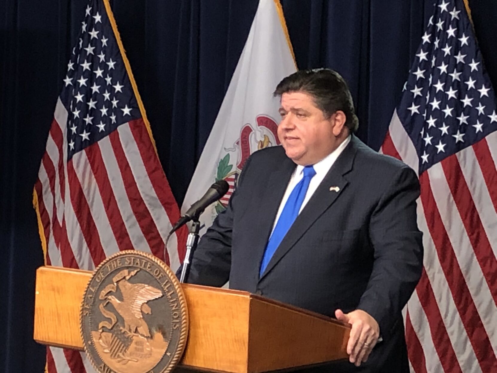 Pritzker Says Illinois Spending Cuts Happening Behind The Scenes ...