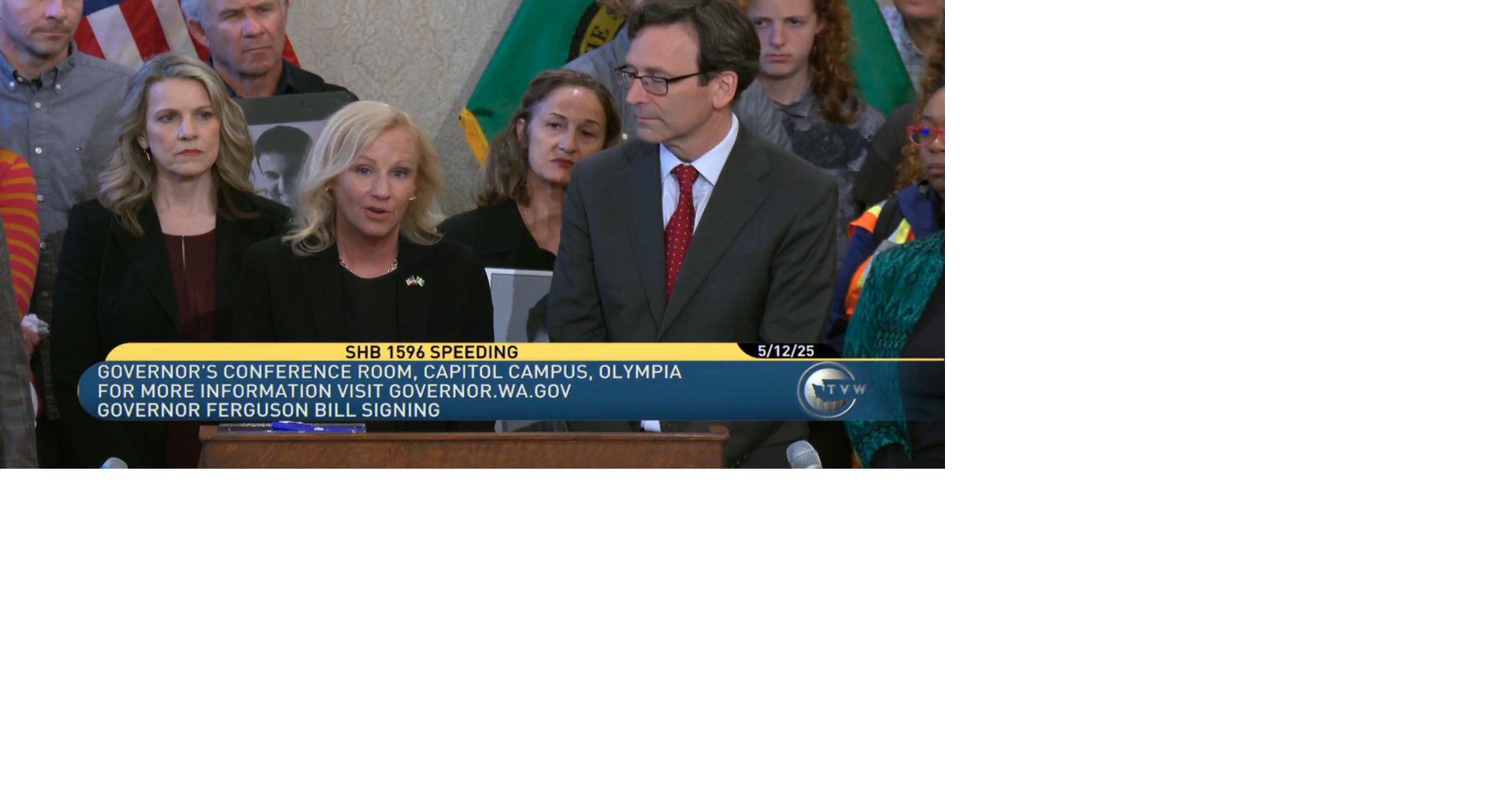 Gov. Ferguson signs law requiring speed-limiting device for frequent offenders