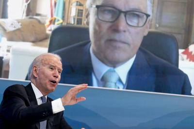 FILE — Biden and Inslee