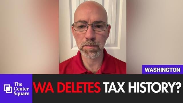 WATCH: Bad timing? Washington income tax history site vanishes, then reappears