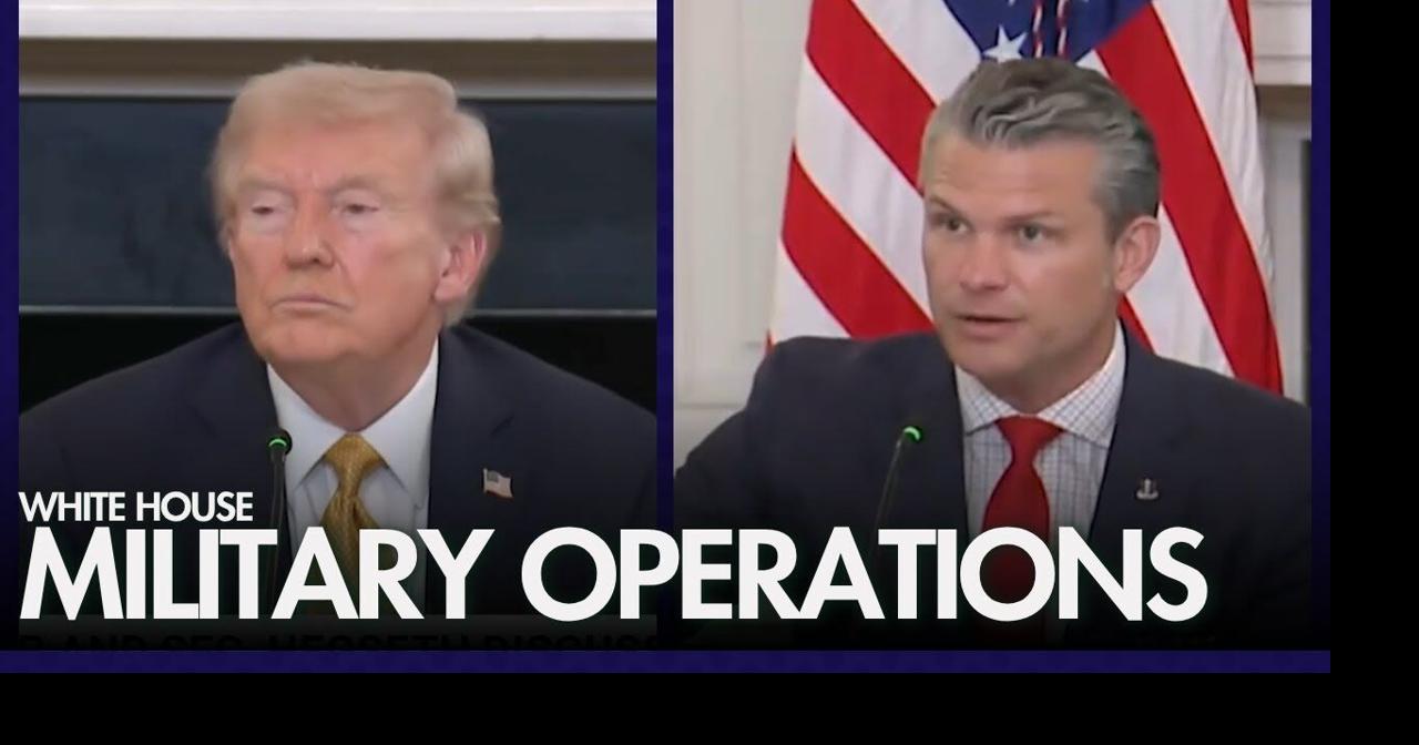 WATCH: Trump touts counter-narco operations during law enforcement ...