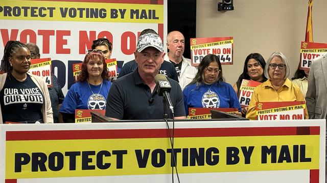 Kelly warns Prop. 144 would disenfranchise Arizonan voters