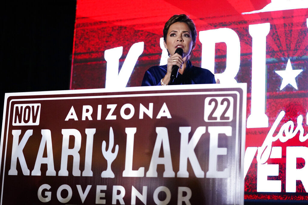 Kari Lake Has Slight Edge In Arizona Governor’s Race, Poll Shows ...