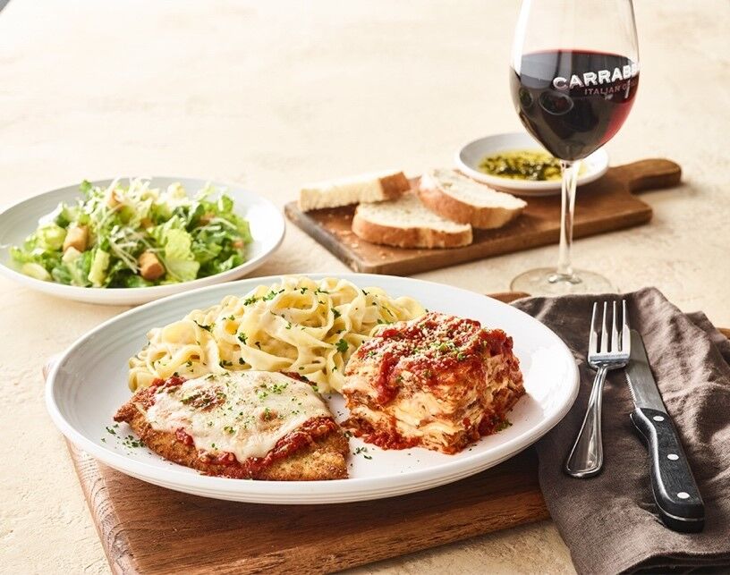 Carrabba's shop chicken trio