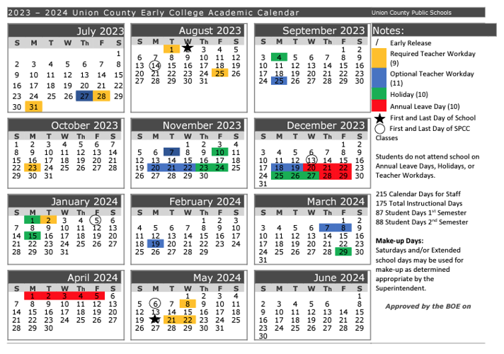 UCPS makes minor adjustments to 2023-24 calendar, Ucweekly