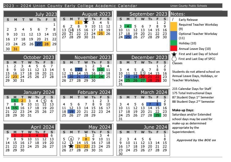 UCPS makes minor adjustments to 2023-24 calendar | Ucweekly | thecharlotteweekly.com UCPS makes minor adjustments to 2023-24 calendar | Ucweekly | thecharlotteweekly.com