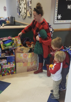 Weddington preschool students donate toys, coats