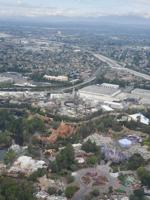 Disneyland from the air – totally empty