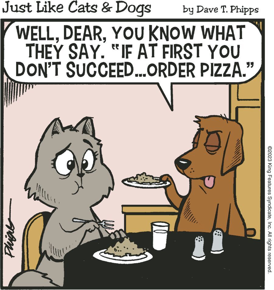 Just Like Cats and Dogs October 18 2023 Comics