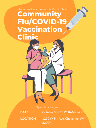 Flu clinic graphic