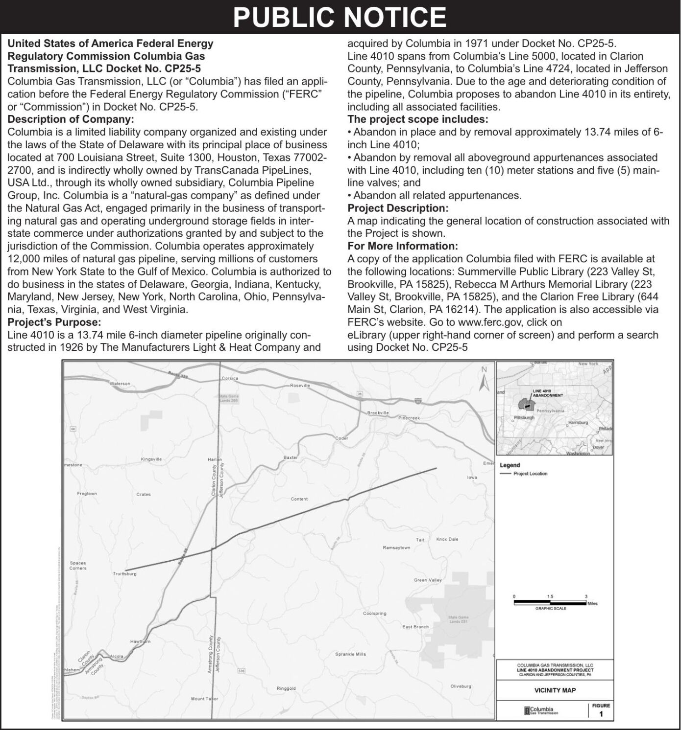 Clarion County Election Schedule General Primary Election will be held