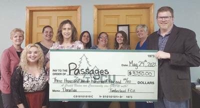 PASSAGES receives donation