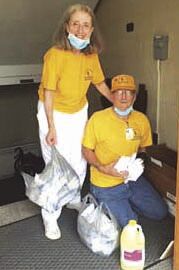 Forest receives sanitizer donation