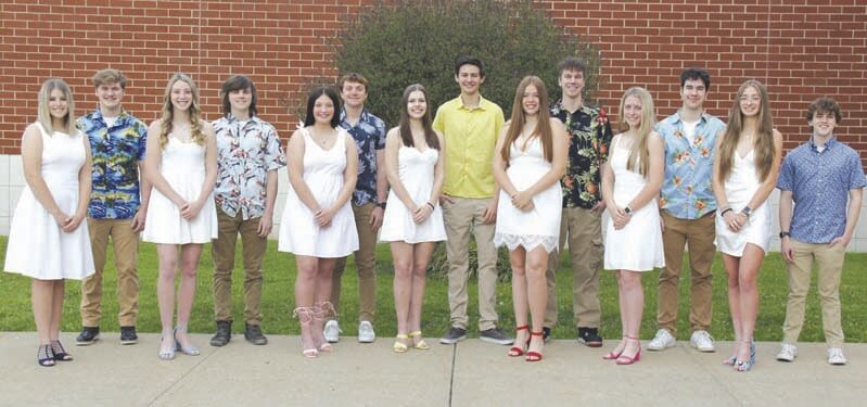 Clarion Area 2022 prom court, Academics