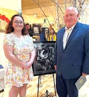 Keystone student earns first-place in art competition