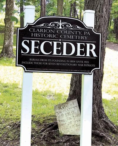 Early soldiers and pioneers rest in Seceder Cemetery