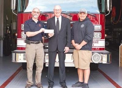 Masons donate to Clarion Fire & Hose