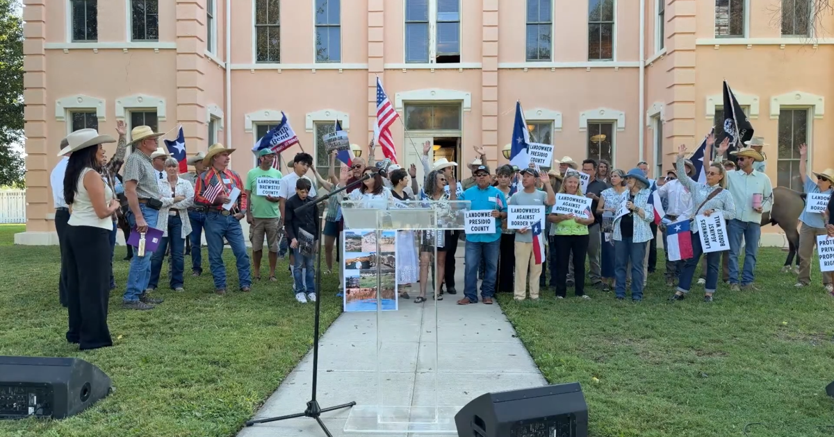 Photo: thecomanchechief.com Big Bend Landowners Sue Trump Administration Over Border Wall, Say Government Fabricated "High Illegal Entry" Claim to Seize