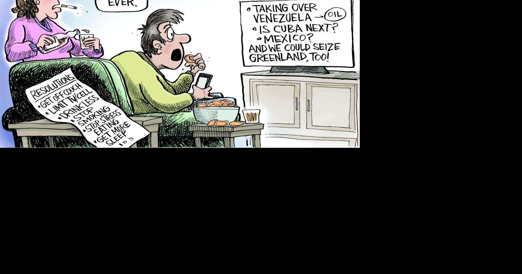 Heller cartoon- Worst Timing Ever | Comics Puzzles | thecomanchechief.com