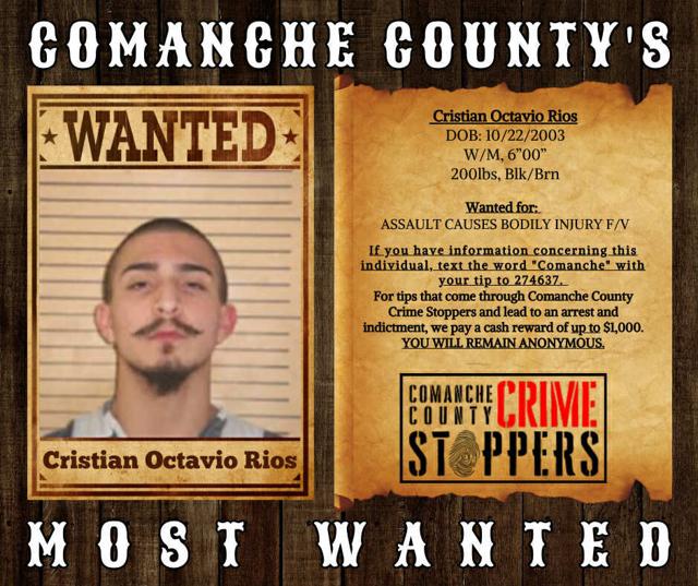 Comanche County Crime Stoppers Christian Octavio Rios News
