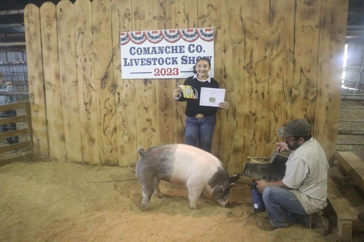 2023 Comanche Livestock Show Reserve Champion Market Swine