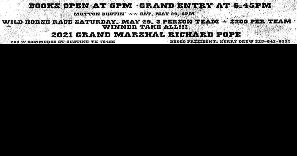 61st Annual Gustine Junior Rodeo Entertainment