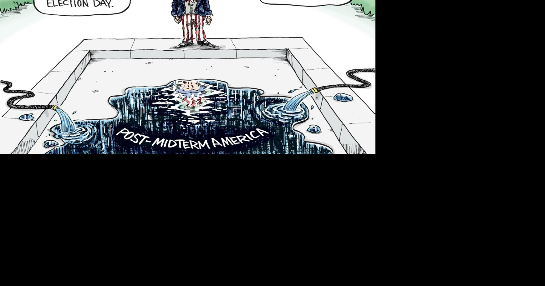 Heller cartoon- Reflection | A E | thecomanchechief.com