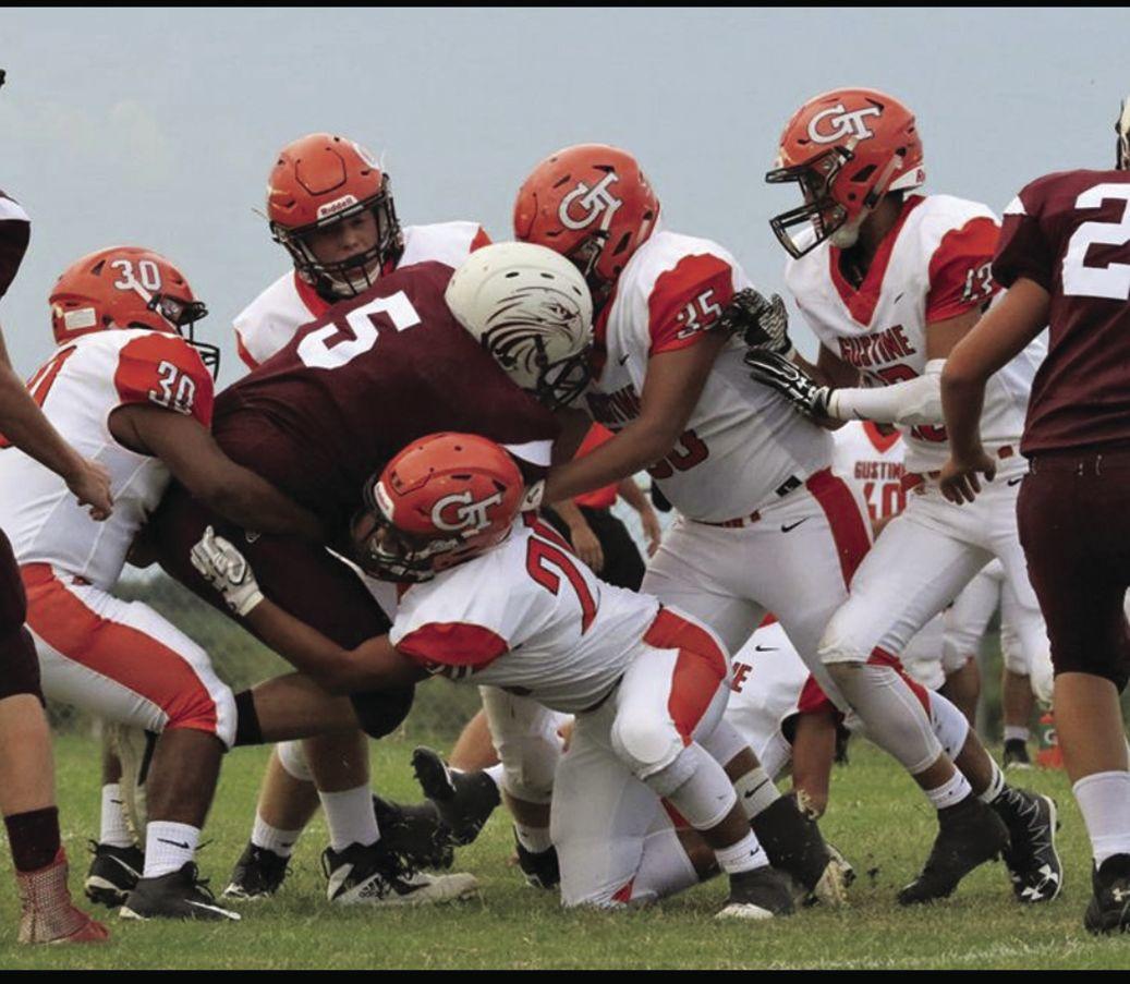 Gustine varsity football improves with a 20 start Sports
