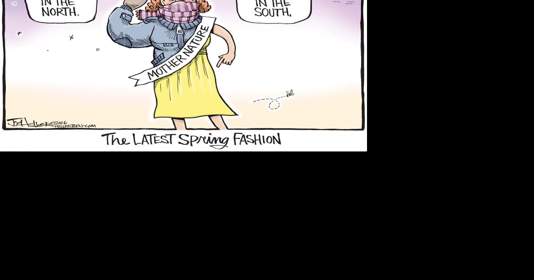 Heller Cartoon Spring | Comics Puzzles | thecomanchechief.com