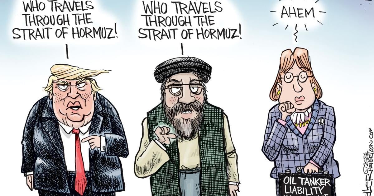 Heller Cartoon Tanker Liability | Comics Puzzles | thecomanchechief.com