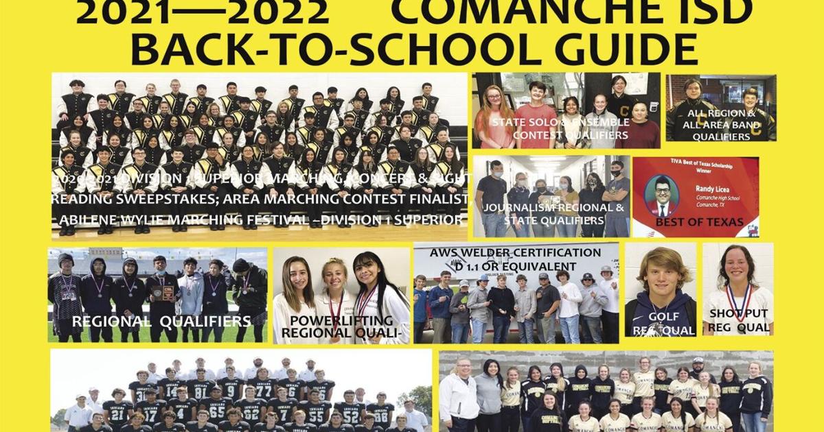 Letter from Comanche Independent School District School News