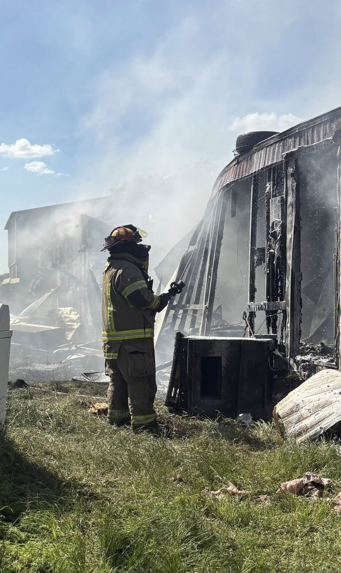 Mobile home fire east of Comanche near Hasse | County News ...